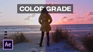 Pro Tip - Cinematic Color Grade in After Effects - After Effects Tutorial screenshot 3