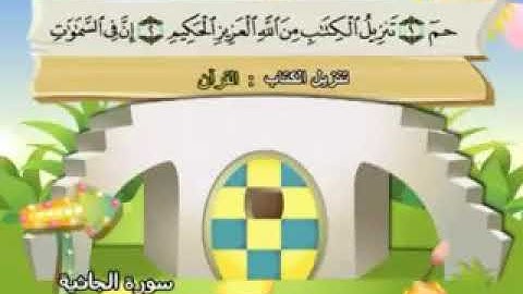 سورة الجاثية المصحف المعلم للشيخ محمد صديق المنشاوي