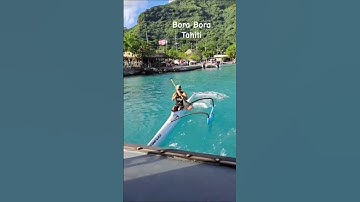 Thumbnail of BORA BORA #tahiti #2025 #shorts #borabora #travel #explore #world #tourism #cruiseship #beach #tour