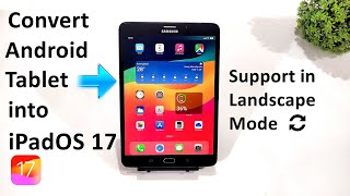 Convert Android Tablet into iPadOS 17 | Best iPad Launcher For Android Tablet | Complete Setup screenshot 1
