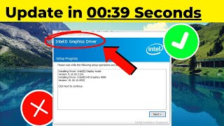 how to update intel hd graphics in windows 11/10 2024