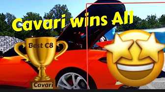 Roll wit me to Maryland for Jays car And Bike show 2025 |  Cavari 2.0 C8 wins 