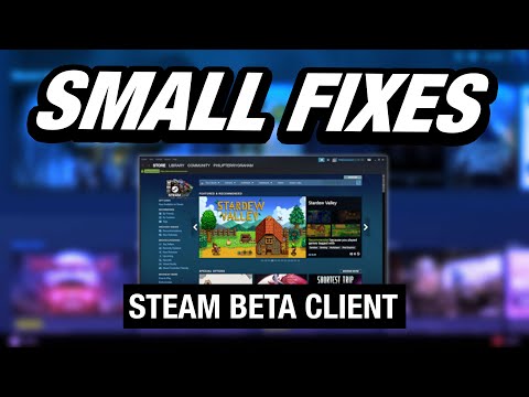 Steam Deck BETA Client gets some fixes! New Big Picture Updates!