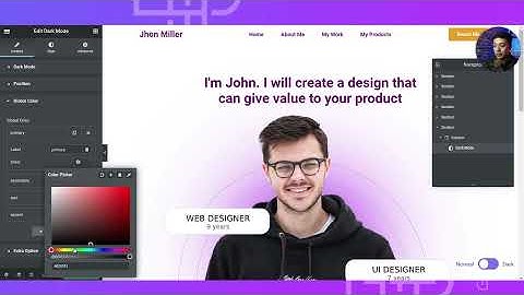 FREE Global Dark Mode Toggle Switch Plugin for Elementor