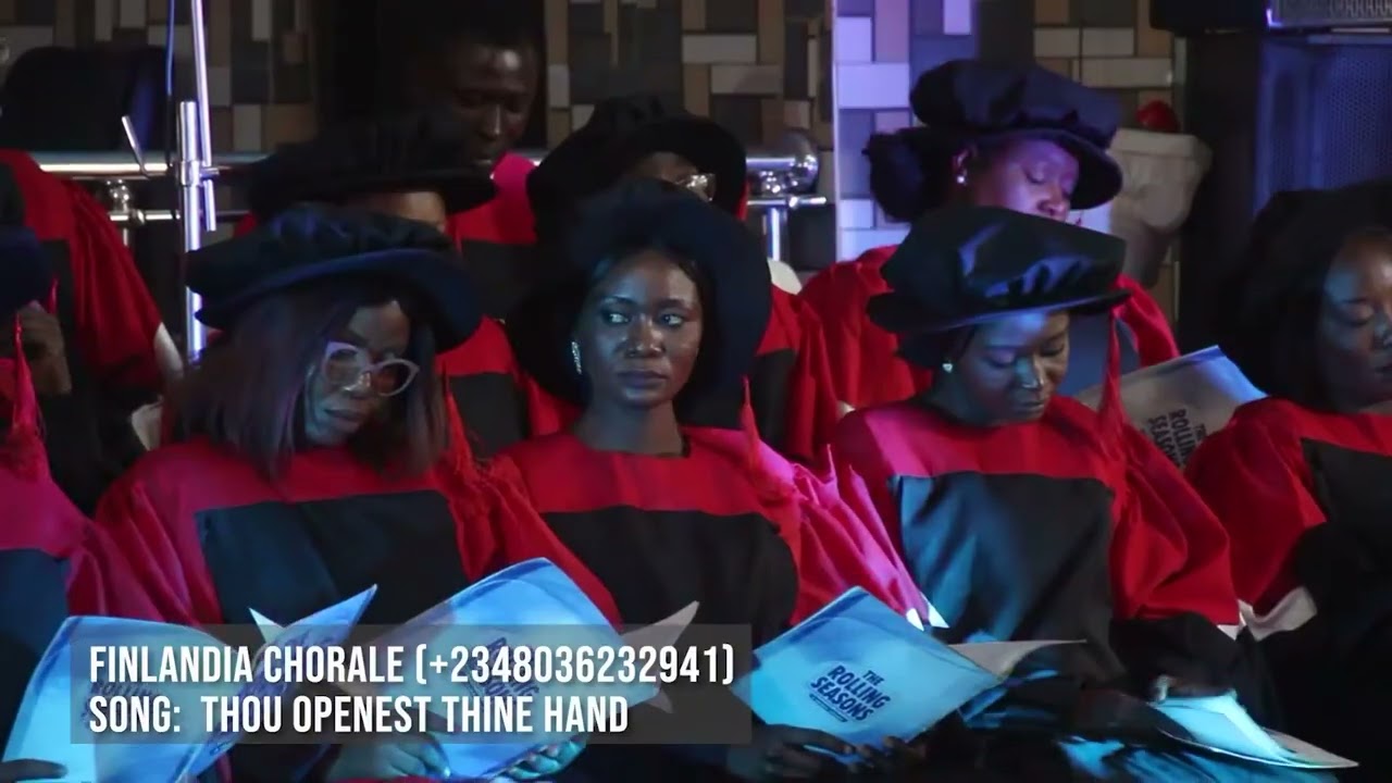 Thou Openest Thine Hand by Finlandia Chorale1080p