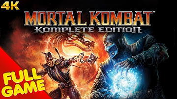 Mortal Kombat 9: Komplete Edition Gameplay Walkthrough FULL GAME (4K Ultra HD) - No Commentary