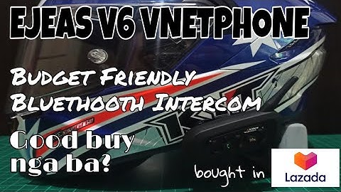 Ejeas V6 Vnetphone Bluetooth Intercom | Affordable Helmet Intercom in the Market | Mic Audio test
