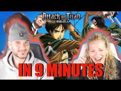 Attack On Titan IN 9 MINUTES REACTION