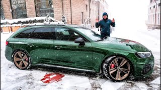 Нашел Универсал Под Себя: Audi Rs4 Avant 2022. Плюс Тест Заднего Ряда Rs5 Sportback 2022.