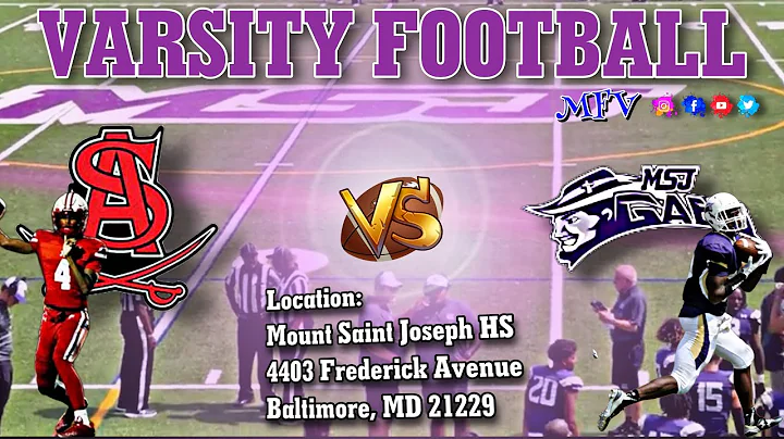 MIAA HS Football | Spalding vs Mt. St. Joseph | Po...