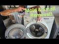 Cleaning A Moldy &amp; Smelly Whirlpool/Kenmore Washer Gasket!