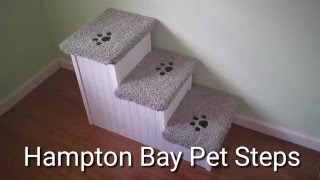 Dog Stairs for every size dog!! These pet stairs from Hampton Bay Pet Steps are great for both small breed dogs and large breed 
