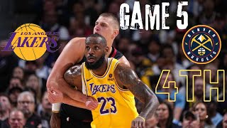 Denver Nuggets VS Los Angeles Lakers 4TH GAME 5 - Play-Off