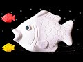 How to Make a Stunning White Cement Fish | home decor ideas