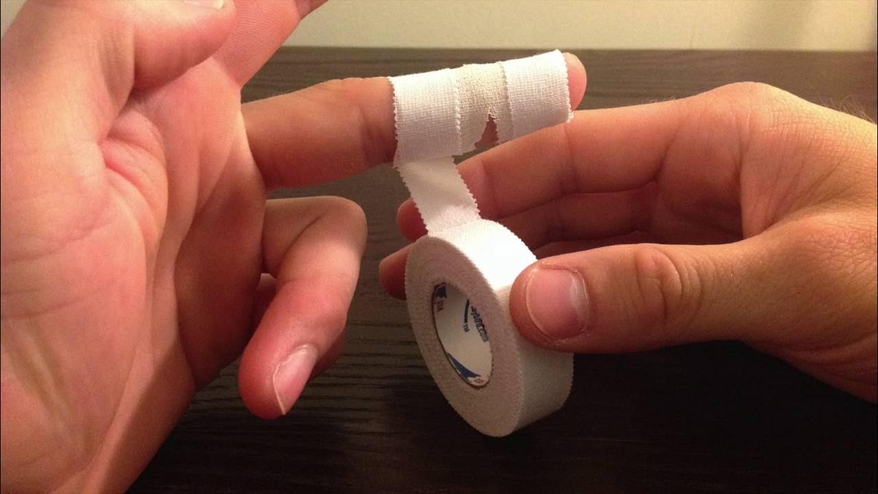 BJJ and Judo Finger Taping, the H Technique YouTube