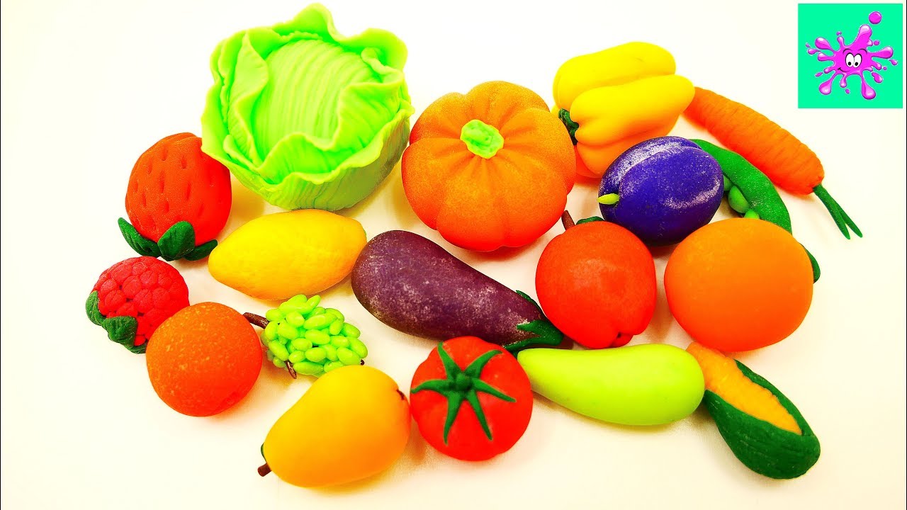 Colors Fruits and Vegetables | Learn Colors | Learn Fruits and ...