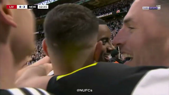 ملخص مباراه ليفربول ونيوكاسل في نهائي كاس الرابطه (1-2)