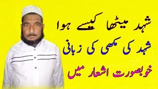 DownloadShahad Mitha kaise howa-new Rubaiyat-Muzafar iqbal MP3 MP4 Shahad Mitha kaise howa-new Rubaiyat-Muzafar iqbal