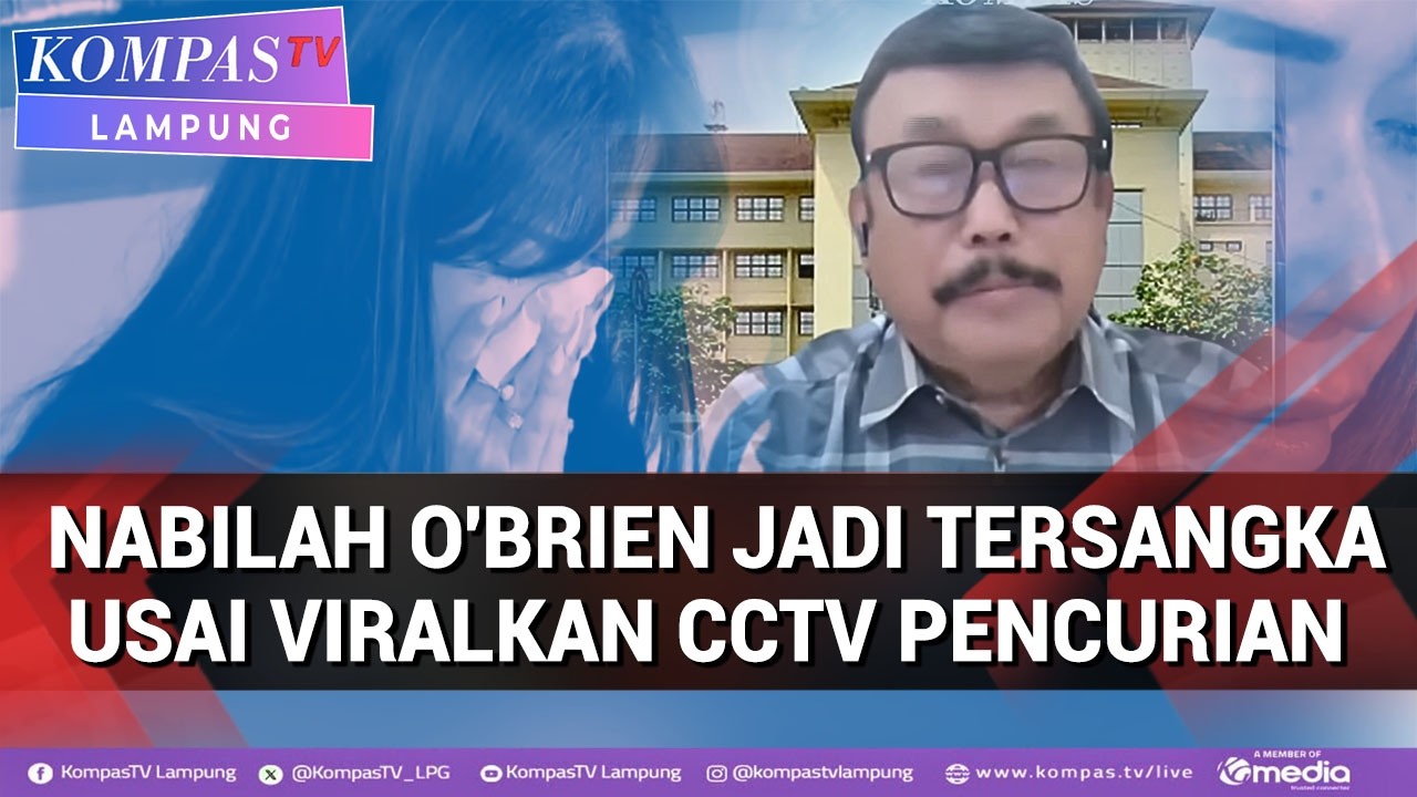 Nabilah O'Brien Jadi Tersangka Usai Viralkan CCTV Pencurian, Itok Suminto Soal Proses Hukum