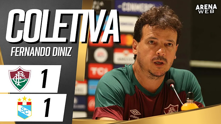 COLETIVA FERNANDO DINIZ | Fluminense 1 x 1 Sporting Cristal - Conmebol Libertadores 2023