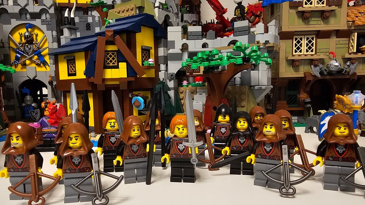 Wolfpack Bandit LEGO Medieval Display - YouTube