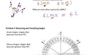 Geometry 1 3 Notes Video