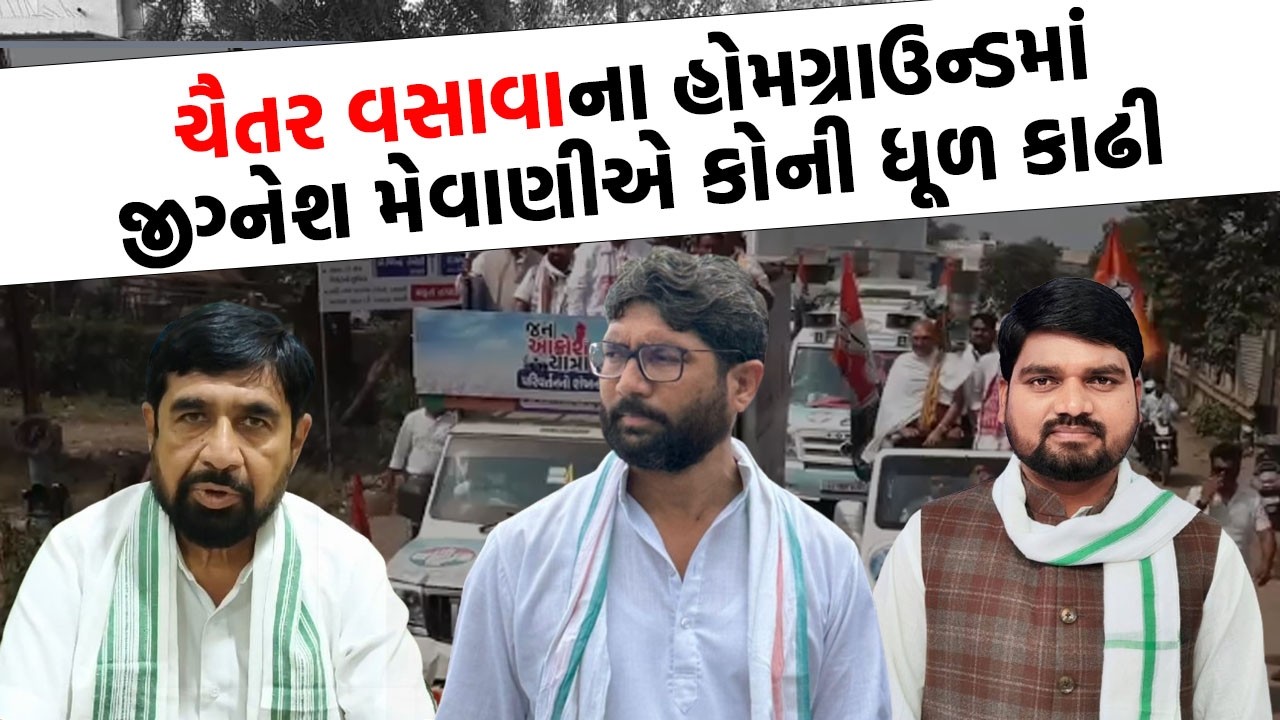 Mansukh Vasava ના ગઢમાં Jignesh Mevani એ ભાજપના ભુક્કા કાઢ્યા