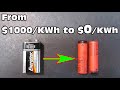 9v battery to rechargeable 14500 liion battery hack never buy 9v battery again