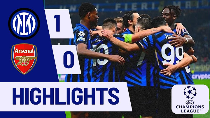 Inter Milan vs Arsenal 1-0 Highlights: Calhanoglu's GOAL GIVES INTER | Champions League 2024/25