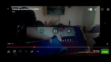 Challenge countdown from 8250