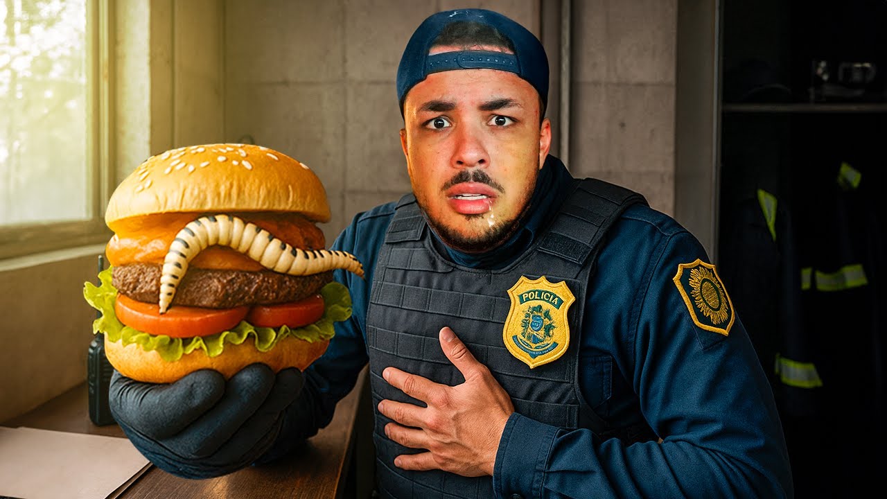 TROLEI O SEGURANÇA PEREIRA COM UM LANCHE BEM SUSPEITO