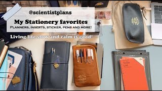 Stationery Favorites #1  Planners, washitapes, stickers, fountain pen, pen pouch and more!