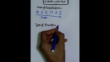 Order of Solving BODMAS & Brackets #maths #simplification #shortsvideo #youtubeshorts Simplification
