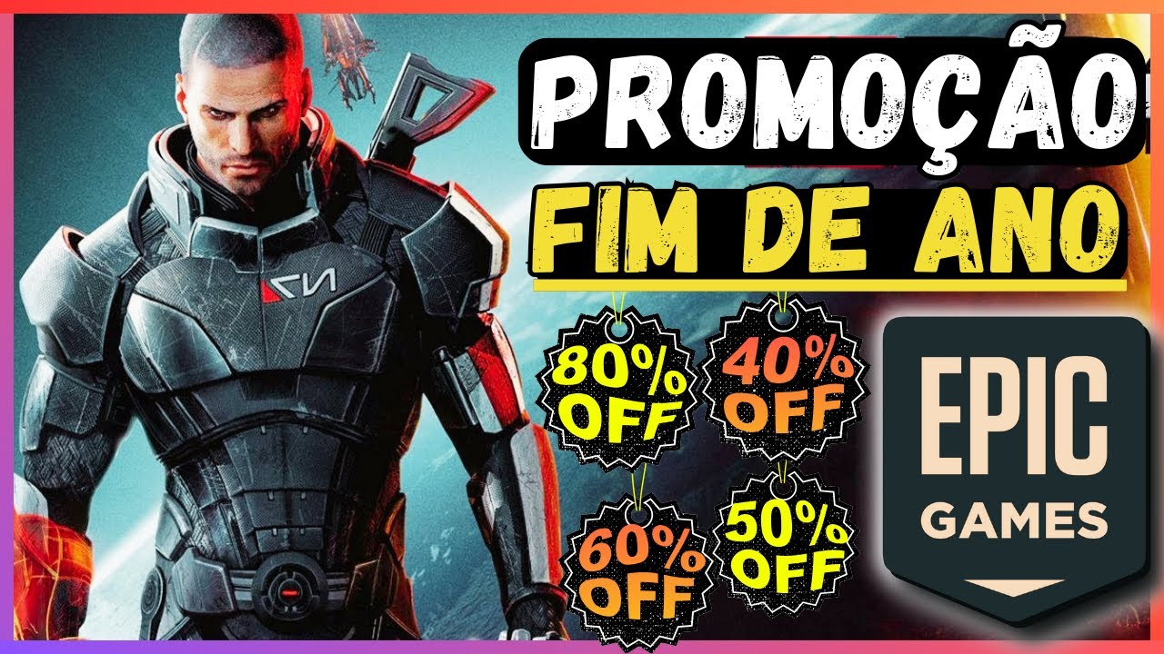 Promoção de fim de ano da Epic Games tem cupom de 33% de desconto e 17 jogos  grátis para PC