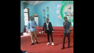 Peke yangu siwezi live performance at LHPM CHURCH Dar es salaam by HEPTA BOYZ