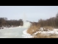 Спасатели взорвали лёд на реке Медведица