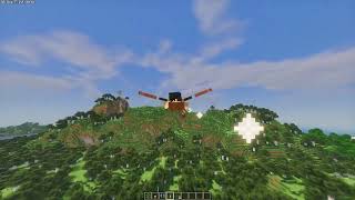 Mellow shaders (default preset/fancy vanilla and shader settings). Render  - 32, Simulation - 12.