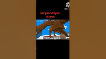 how to tame dragon in multicraft