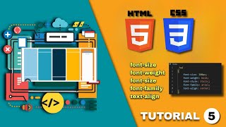 FONT I TEXT ALIGN | HTML | CSS | Tutorial | SafBinaries | PART 5