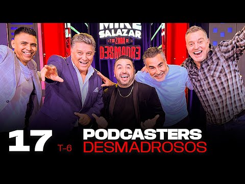 Nayo Escobar, Rogelio Ramos y Fernando Lozano en ZDD con Mike Salazar, T-6 Ep.17 PODCASTERS