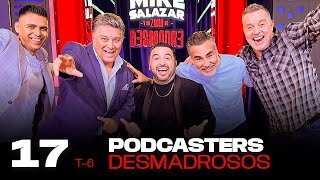 Nayo Escobar, Rogelio Ramos y Fernando Lozano en ZDD con Mike Salazar, T6 Ep.17 PODCASTERS