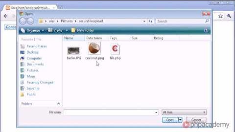 PHP Tutorials  Secure File Upload Part 1 3