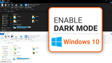 How to Enable Dark Theme in Windows 10 - File Explorer, Start Menu Dark Theme