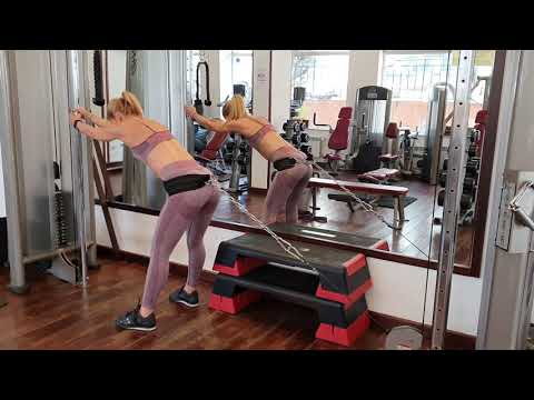 Standind Cable Hip Thrust
