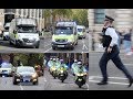 [HUGE RESPONSE] Metropolitan Police in action during big protests in Westminster