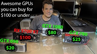 GPUs You can buy for $100 and under in 2024