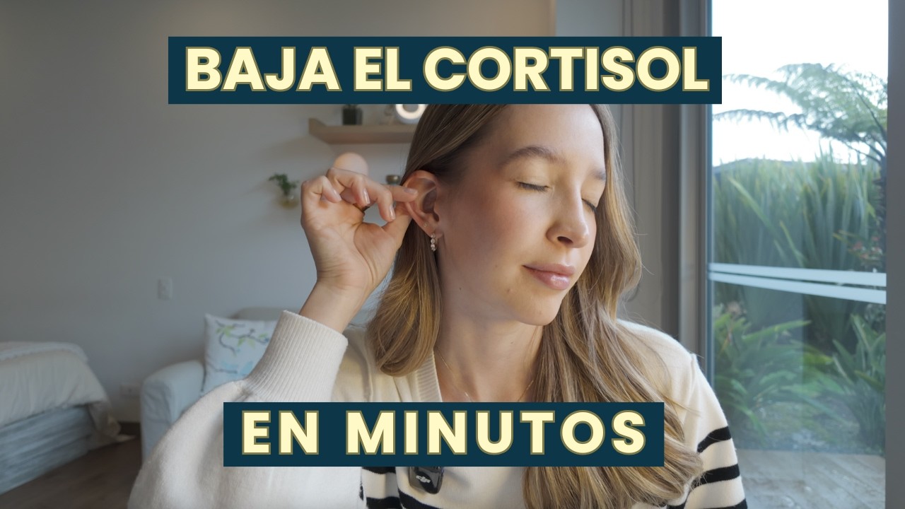 Cómo bajar el cortisol rápido | Guía para el estrés intenso 🧠 - YouTube