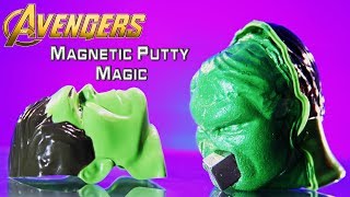 Magnetic Putty Magnets swallow up The AVENGERS