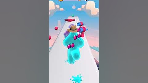Blob Runner 3D Gameplay : 🔥 All Level Gameplaywalkthrough : Android Gamerz : Running Game :