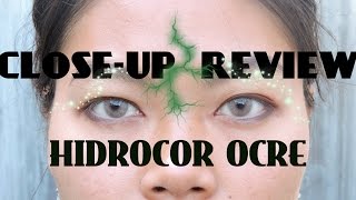 Close-Up   Review: Solotica Hidrocor Ocre (October)